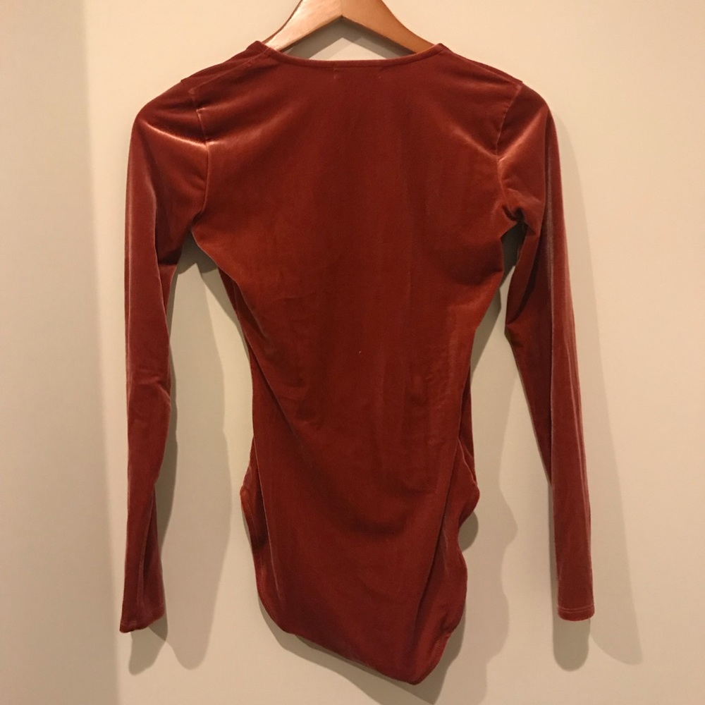 Madewell Velvet Bodysuit - Picture 4 of 4